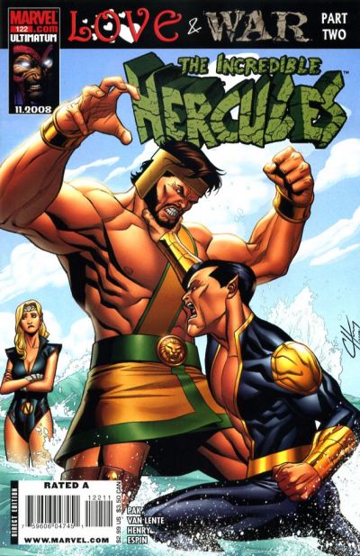 Cover for Incredible Hercules (Marvel, 2008 series) #122 [Cover A]