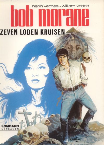 Cover for Bob Morane (Le Lombard, 1975 series) #[3] - Zeven loden kruisen