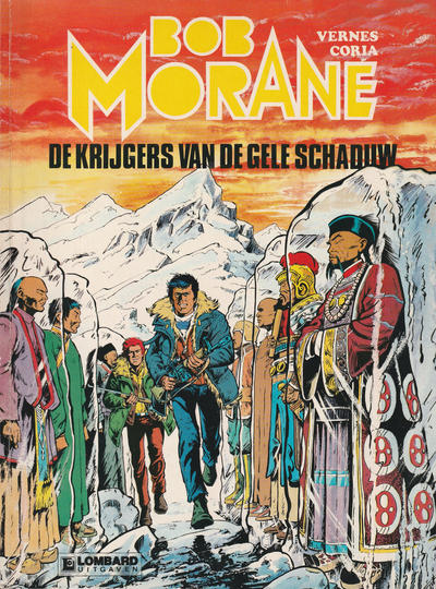 Cover for Bob Morane (Le Lombard, 1975 series) #11 - De krijgers van de Gele Schaduw