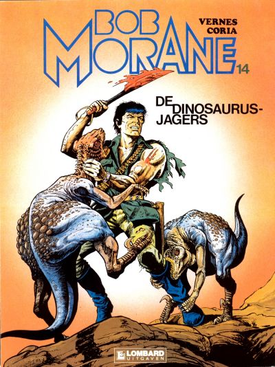 Cover for Bob Morane (Le Lombard, 1975 series) #14 - De Dinosaurusjagers
