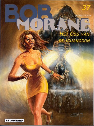 Cover for Bob Morane (Le Lombard, 1975 series) #37 - Het oog van de iguanodon