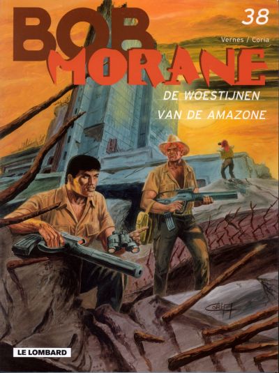 Cover for Bob Morane (Le Lombard, 1975 series) #38 - De woestijnen van de Amazone