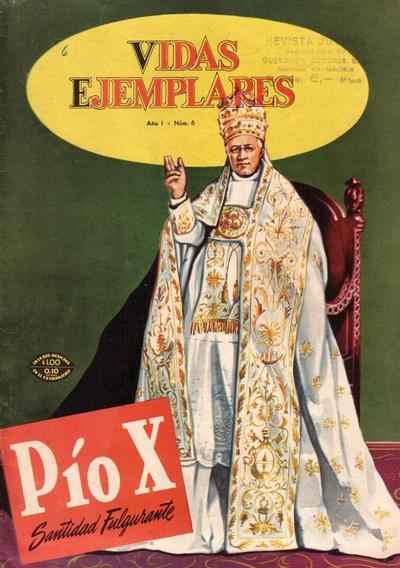 Cover for Vidas Ejemplares (Editorial Novaro, 1954 series) #6