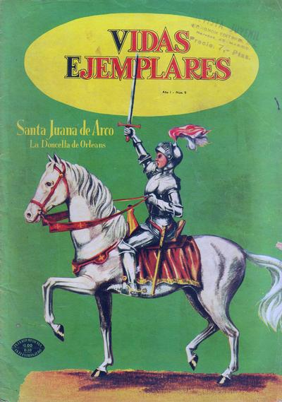 Cover for Vidas Ejemplares (Editorial Novaro, 1954 series) #9