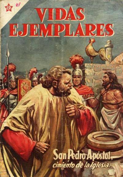 Cover for Vidas Ejemplares (Editorial Novaro, 1954 series) #21
