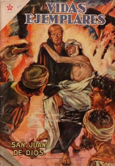 Cover for Vidas Ejemplares (Editorial Novaro, 1954 series) #34