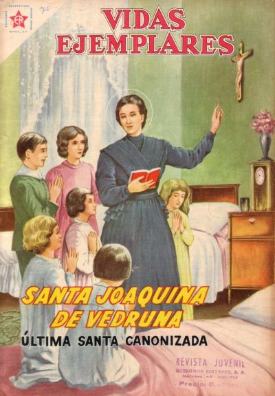 Cover for Vidas Ejemplares (Editorial Novaro, 1954 series) #70