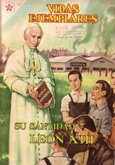 Cover for Vidas Ejemplares (Editorial Novaro, 1954 series) #76