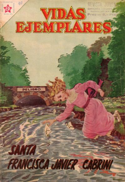 Cover for Vidas Ejemplares (Editorial Novaro, 1954 series) #90