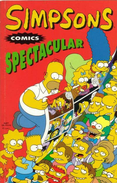 Cover for Simpsons Comics Spectacular (HarperCollins, 1995 series) 