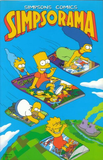 Cover for Simpsons Comics: Simpsorama (HarperCollins, 1996 series) 