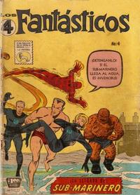 Cover Thumbnail for Los 4 Fantásticos (Editora de Periódicos, S. C. L. "La Prensa", 1962 series) #4