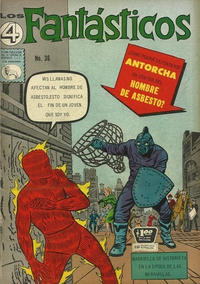 Cover Thumbnail for Los 4 Fantásticos (Editora de Periódicos, S. C. L. "La Prensa", 1962 series) #36