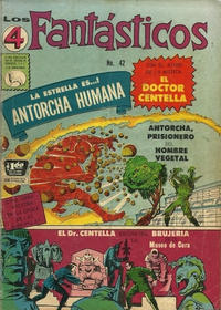 Cover Thumbnail for Los 4 Fantásticos (Editora de Periódicos, S. C. L. "La Prensa", 1962 series) #42