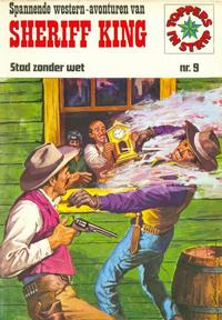 Cover Thumbnail for Sheriff King (Amsterdam Boek, 1975 series) #9