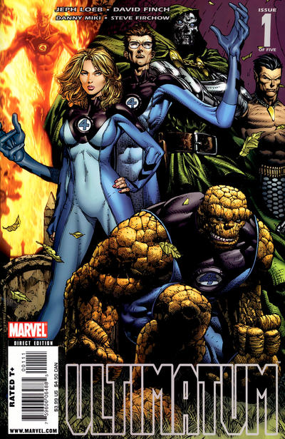 Cover for Ultimatum (Marvel, 2009 series) #1 [David Finch Cover]