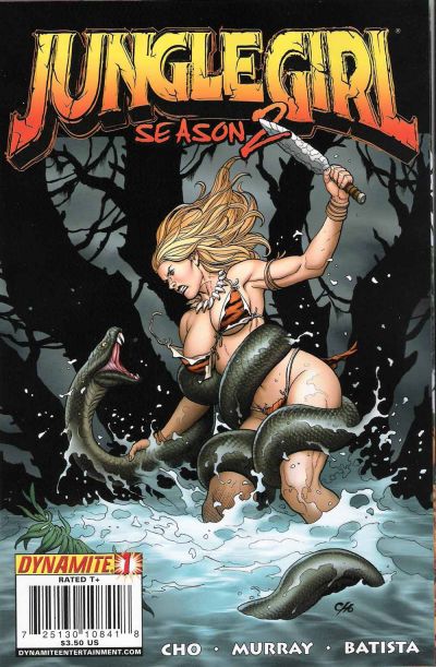 Cover for Jungle Girl Season 2 (Dynamite Entertainment, 2008 series) #1