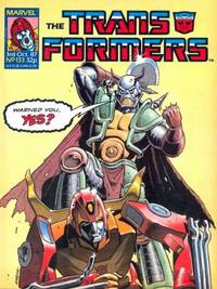 Cover Thumbnail for The Transformers (Marvel UK, 1984 series) #133