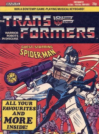 Cover for The Transformers (Marvel UK, 1984 series) #6