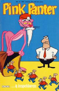 Cover Thumbnail for Pink Panter (Semic, 1977 series) #12/1987