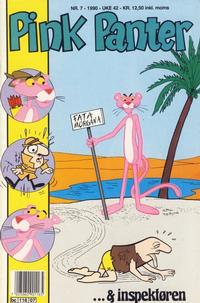 Cover Thumbnail for Pink Panter (Semic, 1977 series) #7/1990