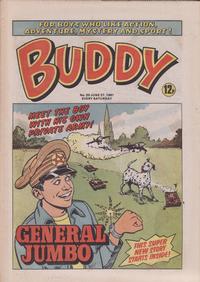 Cover Thumbnail for Buddy (D.C. Thomson, 1981 series) #20