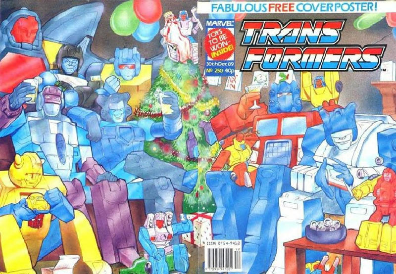 Cover for The Transformers (Marvel UK, 1984 series) #250