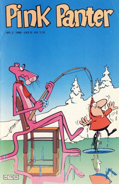 Cover for Pink Panter (Semic, 1977 series) #2/1986
