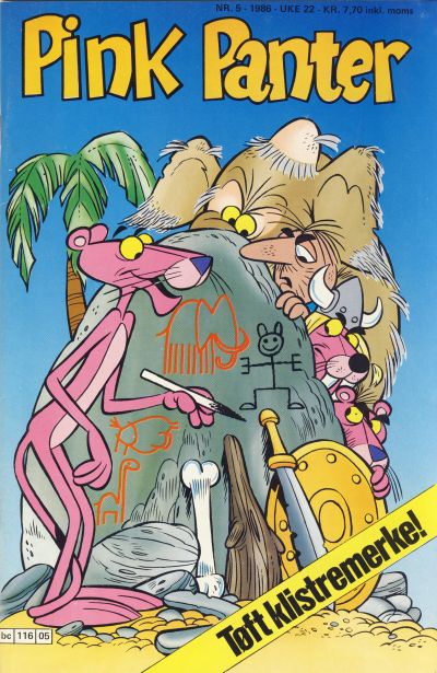 Cover for Pink Panter (Semic, 1977 series) #5/1986