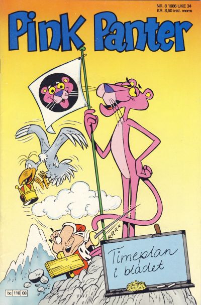 Cover for Pink Panter (Semic, 1977 series) #8/1986