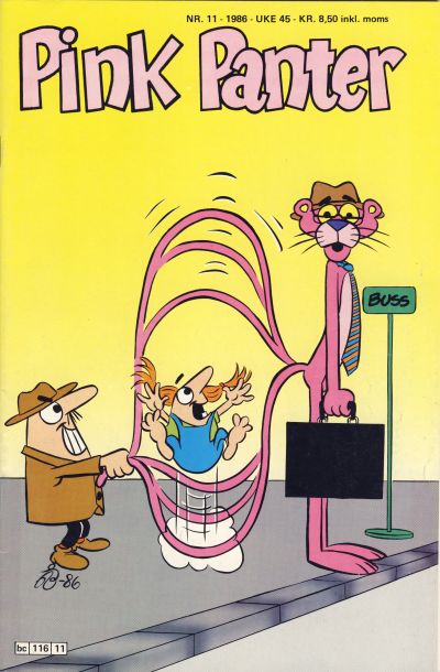 Cover for Pink Panter (Semic, 1977 series) #11/1986