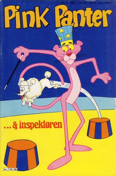 Cover for Pink Panter (Semic, 1977 series) #6/1987