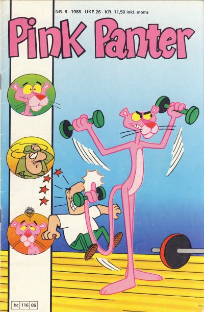 Cover for Pink Panter (Semic, 1977 series) #6/1988