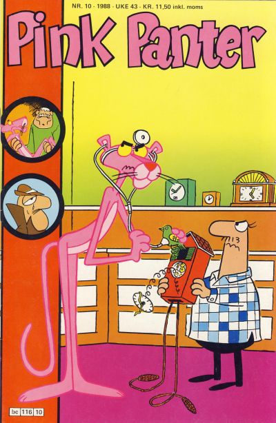 Cover for Pink Panter (Semic, 1977 series) #10/1988
