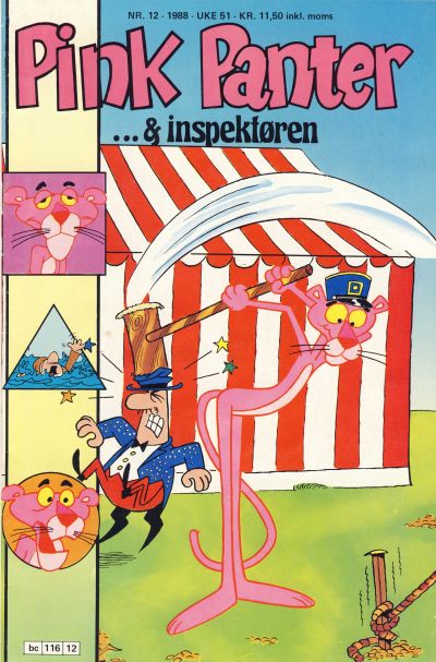 Cover for Pink Panter (Semic, 1977 series) #12/1988