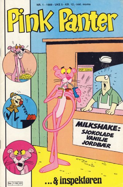 Cover for Pink Panter (Semic, 1977 series) #1/1989