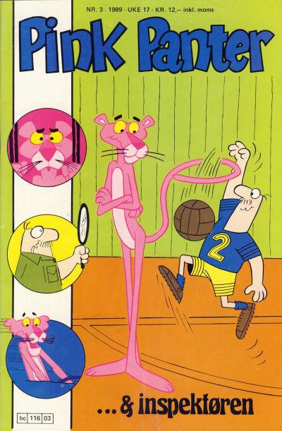 Cover for Pink Panter (Semic, 1977 series) #3/1989