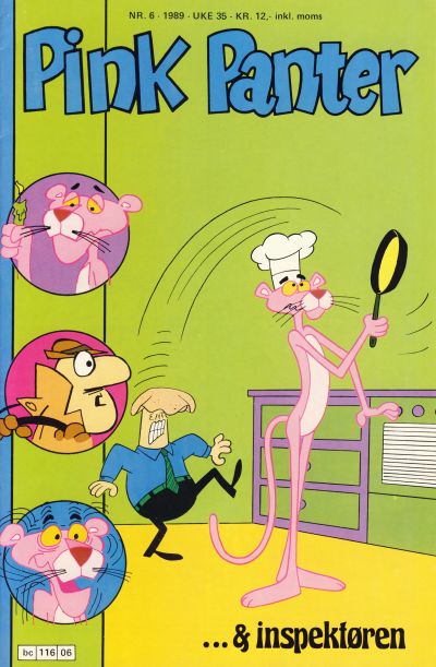 Cover for Pink Panter (Semic, 1977 series) #6/1989