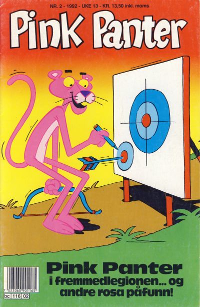 Cover for Pink Panter (Semic, 1977 series) #2/1992