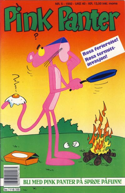 Cover for Pink Panter (Semic, 1977 series) #5/1992