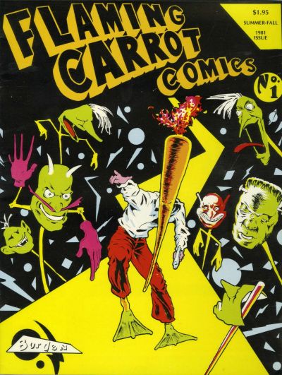 Cover for Flaming Carrot Comics (Kilian Barracks, 1981 series) #1