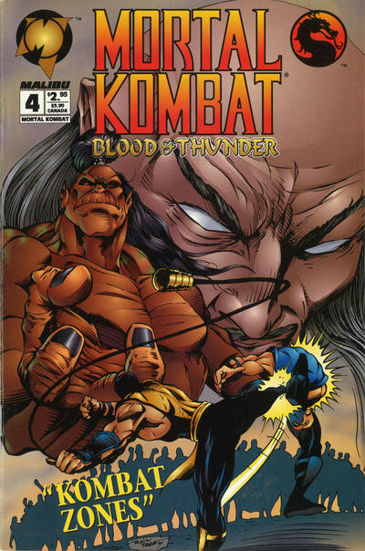 Cover for Mortal Kombat (Malibu, 1994 series) #4