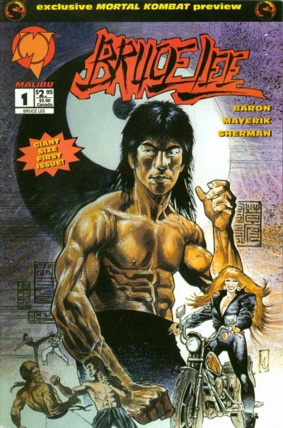 Cover for Bruce Lee (Malibu, 1994 series) #1 [Direct]