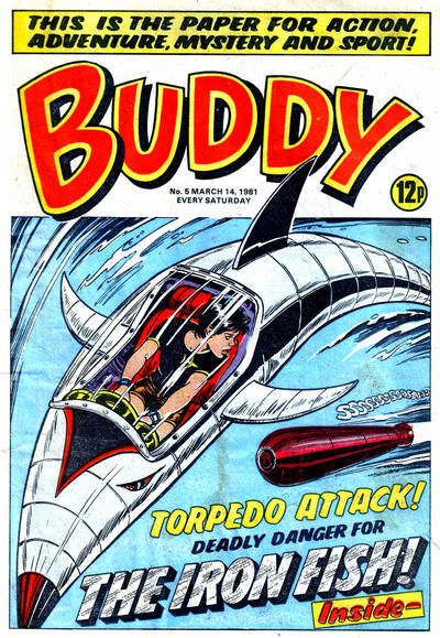 Cover for Buddy (D.C. Thomson, 1981 series) #5
