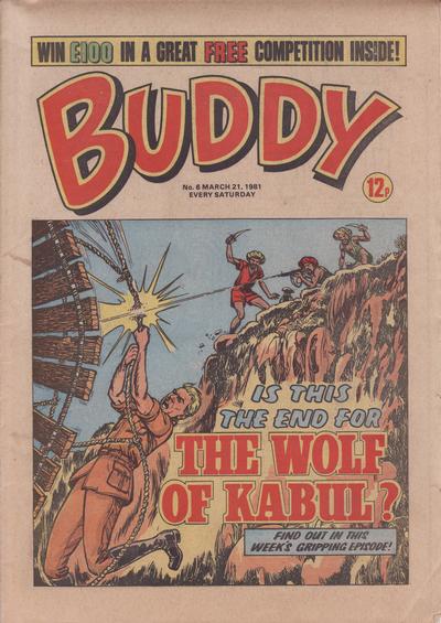 Cover for Buddy (D.C. Thomson, 1981 series) #6