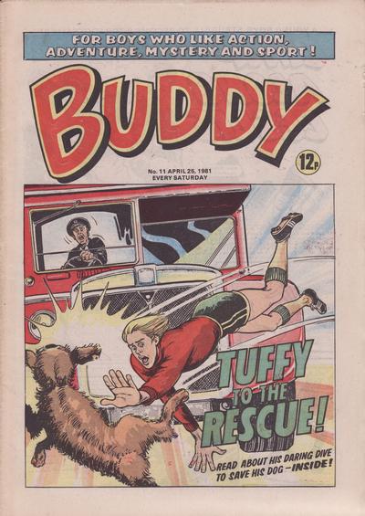 Cover for Buddy (D.C. Thomson, 1981 series) #11