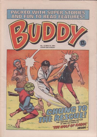 Cover for Buddy (D.C. Thomson, 1981 series) #13