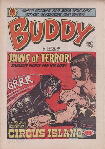 Cover for Buddy (D.C. Thomson, 1981 series) #22
