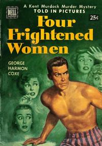 Cover Thumbnail for Four Frightened Women (Dell, 1950 series) #2