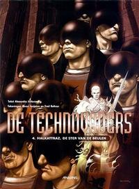 Cover Thumbnail for De Technovaders (Arboris, 1998 series) #4 - Halkattraz, de ster van de beulen